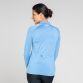 Blue/Pink Women's Madison Brushed Half Zip with security pocket at back by O'Neills. 