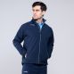 Men's Navy Idaho softshell jacket with two side zip pockets by O’Neills.
