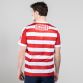 Red/White Men's Cork GAA Goalkeeper Jersey with 2 stripe detail on sleeve by O'Neills.
