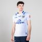 White/Blue Men's Cavan GAA Goalkeeper Jersey with 2 stripe on shoulders by O'Neills.