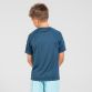 Marine Kids’ Adapt T-Shirt with textured fabric on the sleeves by O’Neills