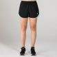 Black / Green Women's Skylar shorts with drawstring by O'Neills.
