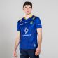 Royal Blue Wicklow GAA Player Fit 2 Stripe Home Jersey 2023 from O'Neills.