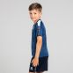 Marine Kids’ sports t-shirt with branded taping on the sleeves by O’Neills.