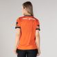Orange Armagh LGFA Home Jersey 2024 with ribbed collar by O’Neills.