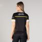 Black Offaly GAA Women's Goalkeeper Jersey 2024 with ribbed crewneck by O’Neills.