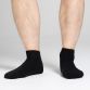 Black Cushioned Low Trainer Socks 3 Pack with O’Neills branding.