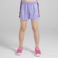 Purple Kids’ Miley Sports Shorts with pink and lavender ombre design by O’Neills.