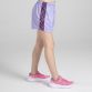Purple Kids’ Miley Sports Shorts with pink and lavender ombre design by O’Neills.