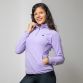 Purple Women’s Cairo Micro Fleece Half Zip Top with two zip pockets by O’Neills.