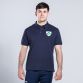 Navy Men’s Ireland Shamrock Polo Shirt with embroidered shamrock crest by O’Neills.