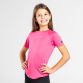Pink Girls’ short sleeve t-shirt with white O’Neills branding on the chest from O'Neills.