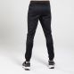 Men's Black skinny tracksuit bottoms with zip pockets and stripe detail on the sides by O’Neills