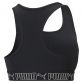 Black Puma women's gym sports bra with racer back from O'Neills.