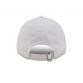 White New Era New York Yankees League Essential 9FORTY Cap with red team branding on the front from O'Neills