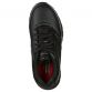 black Skecher's women's trainers featuring a slip resistant rubber outsole from O'Neills