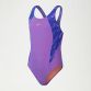 Purple Speedo Kids' Hyperboom Splice Muscleback Swimsuit from O'Neill's.