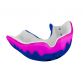Navy and Pink Gilbert Viper Pro 3 Mouthguard, with built in Easy Breathe holes to optimise air flow and minimise the risk of choking from O'Neills.