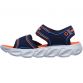 Skechers Kids' S Lights: Hypno-Splash PS Sandals Navy / Orange