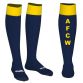 AFC Walcountians Koolite Max Premium Socks Marine / Yellow