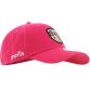 Pink Antrim GAA baseball cap with the county crest on the front by O’Neills.