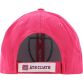 Pink Dublin GAA baseball cap with the county crest on the front by O’Neills.