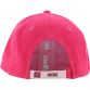 Pink Derry GAA baseball cap with the county crest on the front by O’Neills.