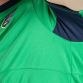 Green Men’s Corey Éire sports t-shirt with woven Éire crest by O’Neills.