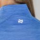 Blue women’s Skylar Half Zip Midlayer Top with O’Neills logo.