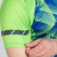 Lime Green/Blue Men's Coby short sleeve T-Shirt with modern design by O'Neills.