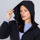 Women's Black Madison hooded rain jacket from O'Neills.
