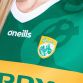 Green/Yellow Women's Kerry GAA Home Jersey 2022 by O'Neills. 