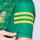 Green/Yellow Women's Meath GAA Home Jersey with sponsor logo by O’Neills.