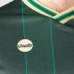 Men's Green Ireland Premier Jersey with gold shamrock crest and v-neck collar by O'Neills.
