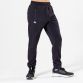 Black Men’s Evolve Fleece Tracksuit Bottoms with cuffed bottoms and two zip pockets by O’Neills.