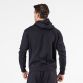 Black Men’s Evolve Fleece Pullover Hoodie with kangaroo front pouch pocket by O’Neills.