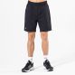 Black Men’s Evolve Fleece Shorts with cuffed bottoms and two zip pockets by O’Neills.