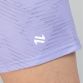 Purple / White Women's Paris shorts with Modern design by O'Neills.
