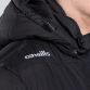  Black Men's Galaxy Hooded Sub Coat, with 2 auto-lock side pockets by O'Neills.