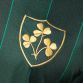 Women's Green Ireland Premier Jersey with gold shamrock crest by O'Neills.
