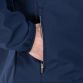 Men's Navy Idaho softshell jacket with two side zip pockets by O’Neills.