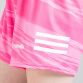 Pink / White Kids' Connell Printed Gaelic Training Shorts with an elasticated waistband from O'Neills.
