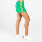 Green and Amber Mourne shorts with 3 horizontal stripes and modern design by O'Neills