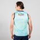 Mint Antrim GAA training sleeveless jersey vest with sponsor logo by O’Neills.