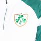 O'Neills Men's Ireland Premier Half Zip Top White / Green