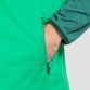 Men's Ireland Premier Brushed Half Zip Top Green / White