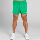 Green/White Men's Mourne Shorts with 3 stripe detail by O'Neills. 