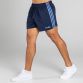 Navy/Sky Blue Men's Mourne Shorts, with 3 stripe detail by O'Neills. 