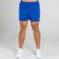 Royal Blue/Yellow Men's Mourne Shorts with 2 stripe detail on side of legs by O'Neills. 