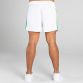 White/Green/Yellow Men's Mourne Shorts with 2 stripe detail on side of legs by O'Neills. 